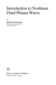 Cover of Introduction to Nonlinear Fluid-Plasma Waves by Bhimsen K. Shivamoggi