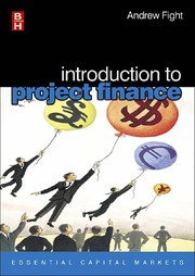 Front cover of Introduction to project finance by Andrew Fight