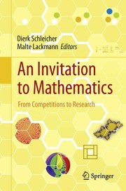 Front cover of An Invitation to Mathematics by Dierk Schleicher