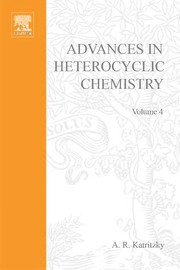 Front cover of Advances in Heterocyclic Chemistry, 4. by Unknown