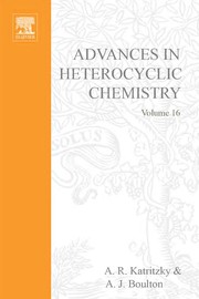 Cover of ADVANCES IN HETEROCYCLIC CHEMISTRY V16 by Jeffrey M. Lemm