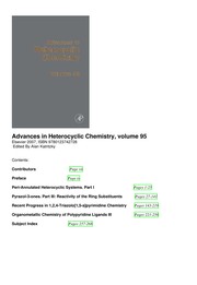 Cover of Advances in heterocyclic chemistry by Alan R. Katritzky