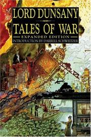 Front cover of Tales of War by Lord Dunsany