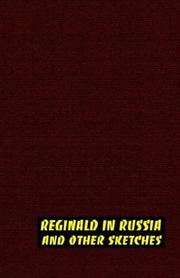 Front cover of Reginald in Russia and Other Sketches by Saki