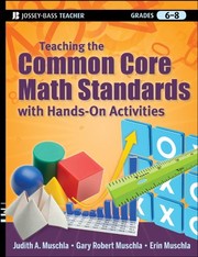 Front cover of Teaching the common core math standards with hands-on activities, grades 6-8 by Judith A. Muschla