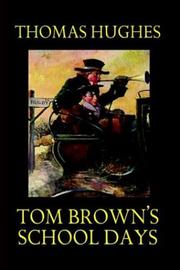Cover of Tom Brown's Schooldays by Thomas Hughes