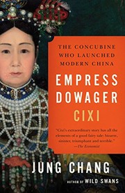 Front cover of Empress Dowager Cixi by Jung Chang