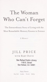 Cover of The woman who can't forget by Jill Price