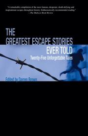 Cover of The Greatest Escape Stories Ever Told by Darren Brown