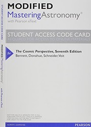 Front cover of New MasteringAstronomy with Pearson Etext - Valuepack Access Card - For the Cosmic Perspective by Jeffrey O. Bennett