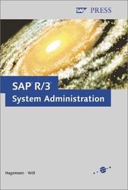 Cover of SAP R/3 system administration by Sigrid Hagemann