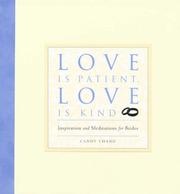 Front cover of Love is patient, love is kind by Candy Chand