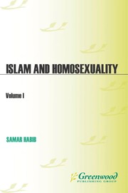 Front cover of Islam and homosexuality by Samar Habib