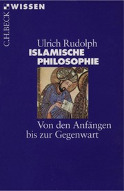 Front cover of Islamische Philosophie by Ulrich Rudolph