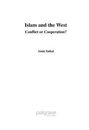 Cover of ISLAM AND THE WEST: CONFLICT OR COOPERATION? by Amin Saikal