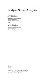 Cover of Isodyne Stress Analysis by J. T. Pindera