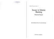 Cover of Issues in Islamic banking by Muhammad Nejatullah Siddiqi