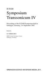 Front cover of IUTAM Symposium Transsonicum IV by Symposium Transsonicum (4th 2002 Göttingen, Germany)