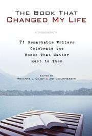 Front cover of The Book That Changed My Life by Roxanne J. Coady