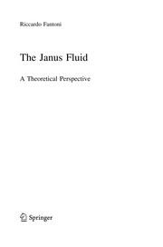 Front cover of The Janus Fluid by Riccardo Fantoni