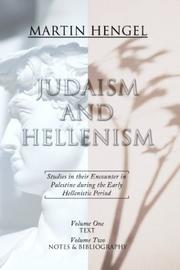 Front cover of Judentum und Hellenismus by Martin Hengel