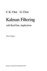 Front cover of Kalman Filtering with Real-Time Applications by Charles K. Chui