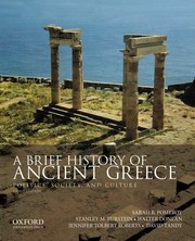 Front cover of A Brief History of Ancient Greece: Politics, Society, and Culture by Sarah B. Pomeroy