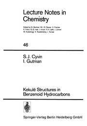 Front cover of Kekulé Structures in Benzenoid Hydrocarbons by S. J. Cyvin