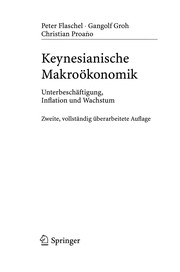 Front cover of Keynesianische Makroökonomik by Peter Flaschel