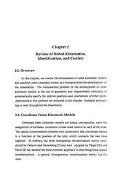 Front cover of Kinematic modeling, identification, and control of robotic manipulators by Henry W. Stone