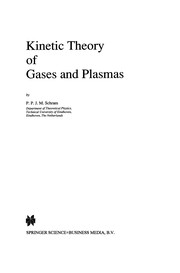 Front cover of Kinetic Theory of Gases and Plasmas by P. P. J. M. Schram