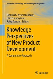 Front cover of Knowledge Perspectives of New Product Development by Dimitris G. Assimakopoulos