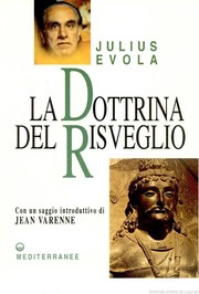 Cover of La dottrina del risveglio by Julius Evola