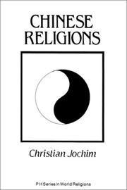 Front cover of Chinese Religions by Christian Jochim