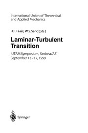 Front cover of Laminar-Turbulent Transition by Hermann F. Fasel