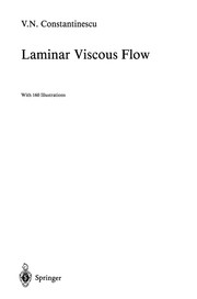 Cover of Laminar Viscous Flow by V. N. Constantinescu