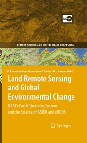 Front cover of Land Remote Sensing and Global Environmental Change by Bhaskar Ramachandran