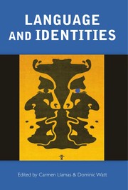 Cover of Language and identities by Carmen Llamas