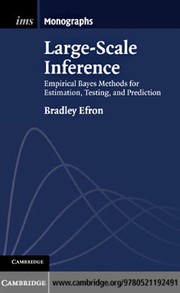 Cover of Large-scale inference by Bradley Efron