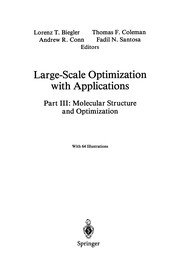 Cover of Large-Scale Optimization with Applications by Lorenz T. Biegler