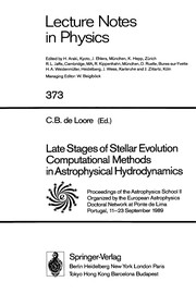 Front cover of Late stages of stellar evolution by Astrophysics School (2nd 1989 Ponte do Lima, Portugal)