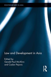 Front cover of Law and development in Asia by Gerald Paul McAlinn