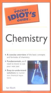 Cover of The Pocket Idiot's Guide to Chemistry by Ian Guch
