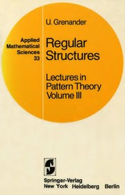 Cover of Regular structures by Ulf Grenander