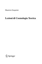 Cover of Lezioni di Cosmologia Teorica by Maurizio Gasperini