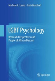Front cover of LGBT Psychology by Michele K. Lewis