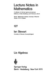 Cover of Lie algebras by Ian Stewart