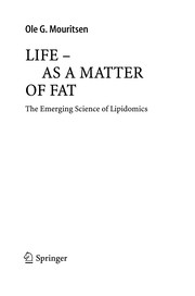 Cover of Life--as a matter of fat by Ole G. Mouritsen