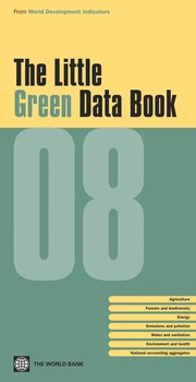 Front cover of The little green data book by World Bank