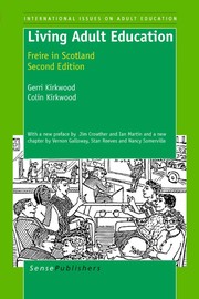 Front cover of Living adult education by Gerri Kirkwood